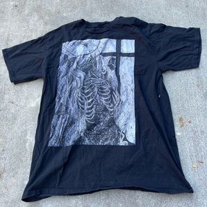 Gothic Skeleton Girl T Shirt